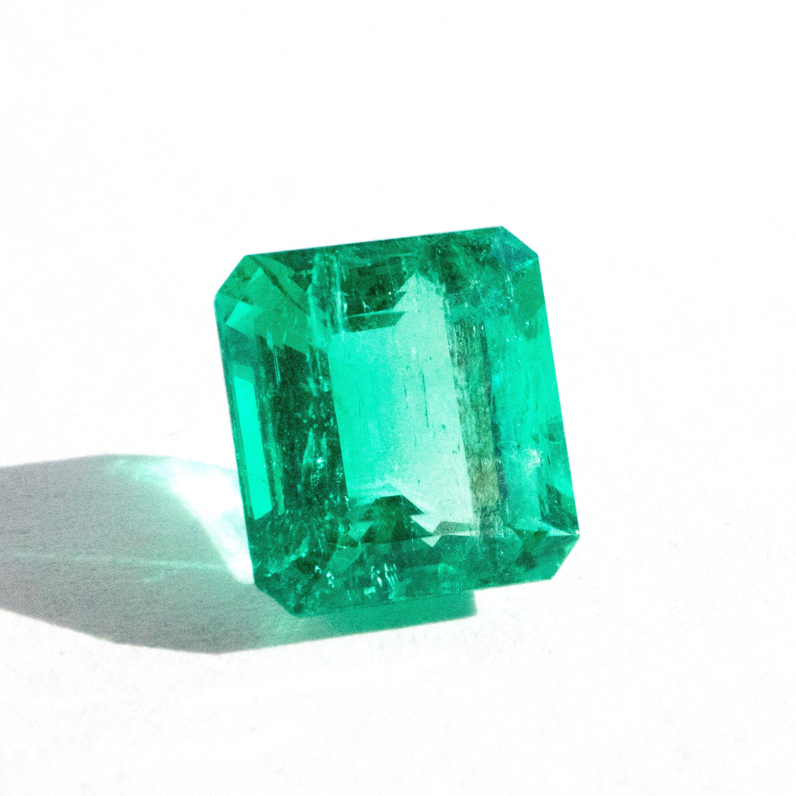 Colombian Green Emerald Cut Emerald 4.17 Ct – Kris Averi
