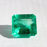 Colombian Green Emerald Cut Emerald 4.17 Ct Kris Averi