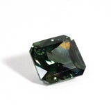 Green Emerald Cut Sapphire 5.04 Ct Kris Averi