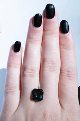 Green Emerald Cut Sapphire 5.04 Ct Kris Averi