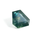 Green Fancy Trapezoid Shape Montana Sapphire 1.41 Ct Kris Averi