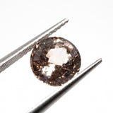 Peach Round Sapphire 2.07ct Kris Averi
