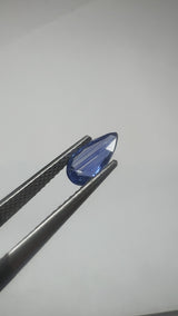 Blue Pear Sri Lanka Sapphire 0.93 Carats, 8x4.85x3.15mm