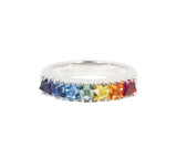 Prism Thorn Ring in Rainbow Sapphire Kris Averi