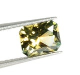 Yellow Radiant Emerald-Cut Sapphire 1.03 Ct Kris Averi