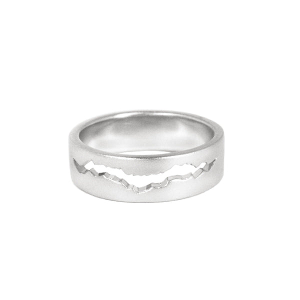 Abyss Arroyo Band Ring Kris Averi Sterling Silver 4 