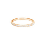 Acies Hydra Band Ring with White Diamonds Kris Averi Rose Gold 4