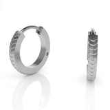 Acies Hydra Hoop Earrings Kris Averi Sterling Silver