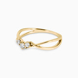 Arcus Crux Ring with White Diamonds Kris Averi