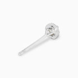 Arcus Halo Stud Earrings with White Diamonds Kris Averi