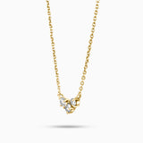 Arcus Swerve Pendant with White Diamonds Kris Averi
