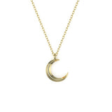 Astria Luna Pendant Kris Averi Yellow Gold 1.1mm, 18"