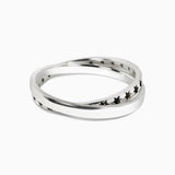 Clotho Weaver Ring with Black Diamonds Kris Averi