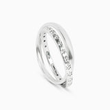 Clotho Weaver Ring with White Diamonds Kris Averi