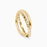Clotho Weaver Ring with White Diamonds Kris Averi