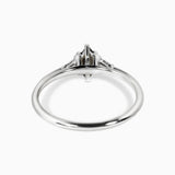 Dione Hex Multi-stone Ring with Grey and White Diamonds Kris Averi