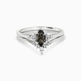 Dione Tara Band Ring with White Diamonds Kris Averi 