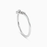 Dione Tara Band Ring with White Diamonds Kris Averi