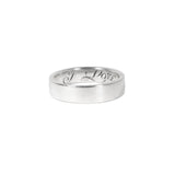 Polished Band Ring Kris Averi Sterling Silver 4