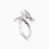 Sauvage Mizuchi Ring with Ruby Kris Averi