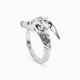 Sauvage Mizuchi Ring with Ruby Kris Averi
