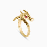 Sauvage Mizuchi Ring with Ruby Kris Averi