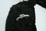 Sauvage Ouroboros Ring with an Eye of Sapphire Kris Averi