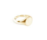 Signet Ring Kris Averi Yellow Gold 4