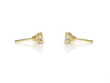 Single Arcus Vine Stud Earring with a White Diamond Kris Averi