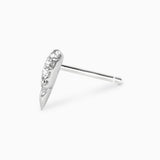 Talos Stud Earrings with White Diamonds Kris Averi