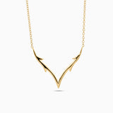 Valk Apex Pendant Kris Averi Yellow Gold 1.1mm, 18"