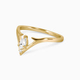 Valk Apex Ring with White Diamonds Kris Averi