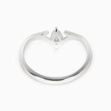 Valk Apex Ring with White Diamonds Kris Averi