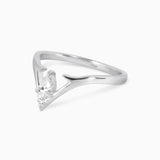 Valk Apex Ring with White Diamonds Kris Averi