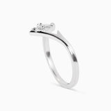 Valk Apex Ring with White Diamonds Kris Averi