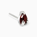 Valk Dew Stud Earrings with Garnets Kris Averi