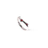 Valk Petite Thorn Ring with Rubies Kris Averi