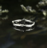 Valk Thorn Ring with Rubies Kris Averi