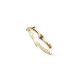 Valk Thorn Ring with Rubies Kris Averi