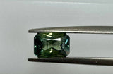 1.70 Green Radiant Emerald Cut Sapphire Kris Averi 