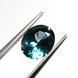 Blue Green Oval Montana Sapphire 1.28 Ct Kris Averi 