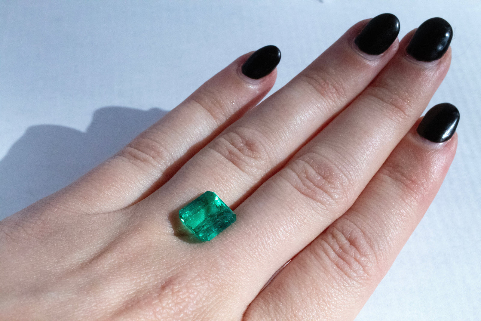 Colombian Green Emerald Cut Emerald 4.17 Ct – Kris Averi