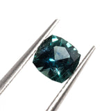 Green Cushion Cut Montana Sapphire 1.38 Ct Kris Averi 