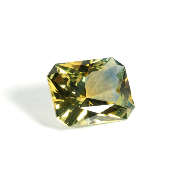 Yellow Radiant Emerald-Cut Sapphire 1.03 Ct Kris Averi 