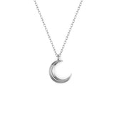 Astria Luna Pendant Kris Averi Sterling Silver 1.1mm, 18" 