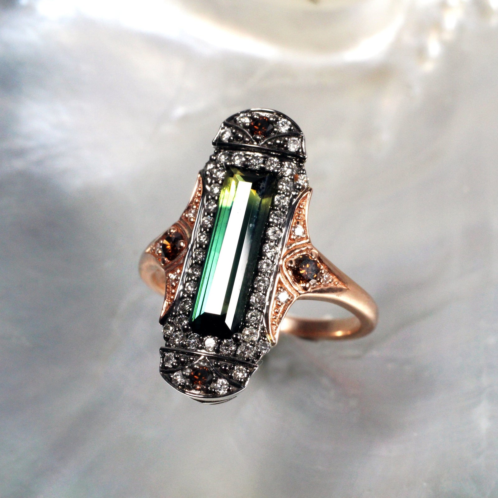 Art deco cocktail ring shop