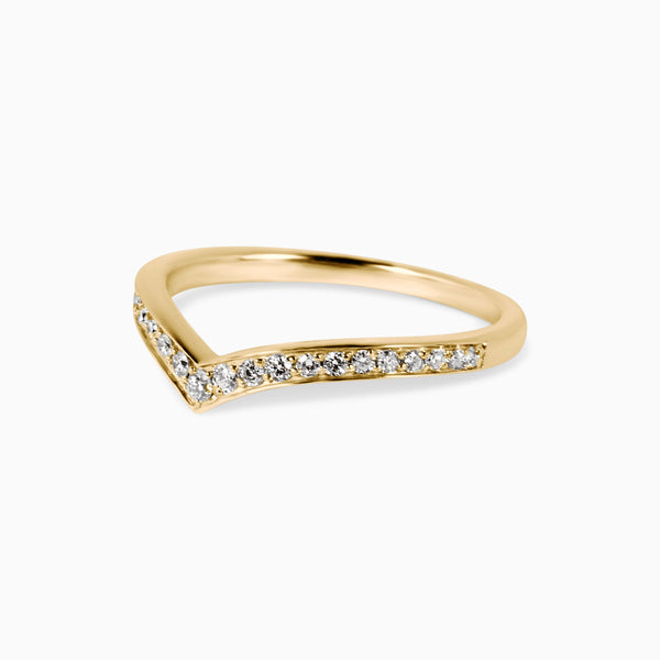 Dione V Ring with White Diamonds Kris Averi 