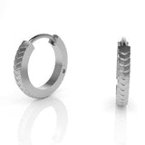 Single Acies Hydra Hoop Earring Kris Averi Sterling Silver 
