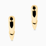 Single Talos Stud Earring Kris Averi Yellow Gold 